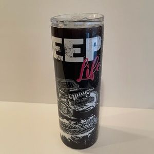 NEW 20oz tumbler JEEP LIFE